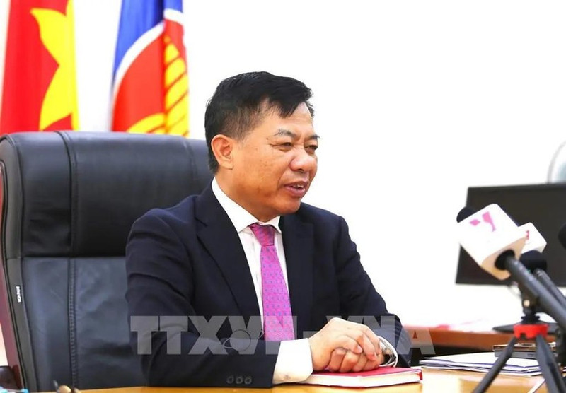 El embajador de Vietnam en Camboya, Nguyen Huy Tang. (Foto: VNA)