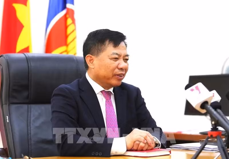 El embajador de Vietnam en Camboya, Nguyen Huy Tang. (Foto: VNA)