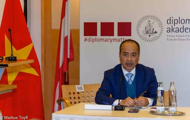 El embajador de Hanói en Viena, Nguyen Trung Kien. (Foto:VNA)