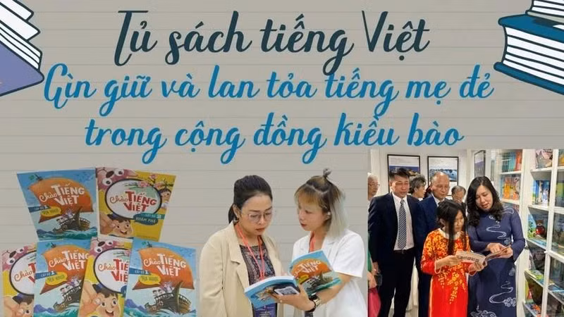 La comunidad vietnamita en Bélgica dispone de un lugar de encuentro literario para disfrutar de la lectura de valiosos libros en la lengua materna (Foto: VNA)