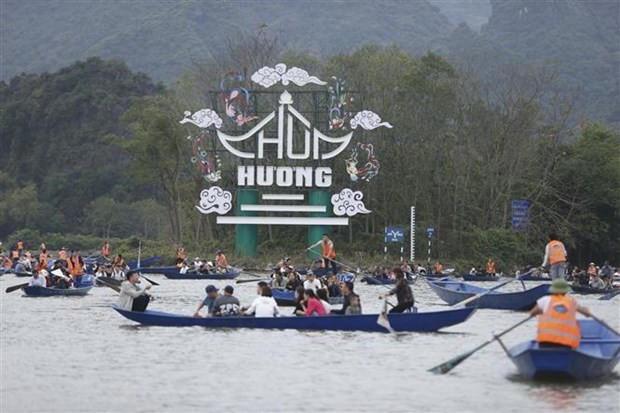 El Festival de la Pagoda Huong (Foto: VNA)