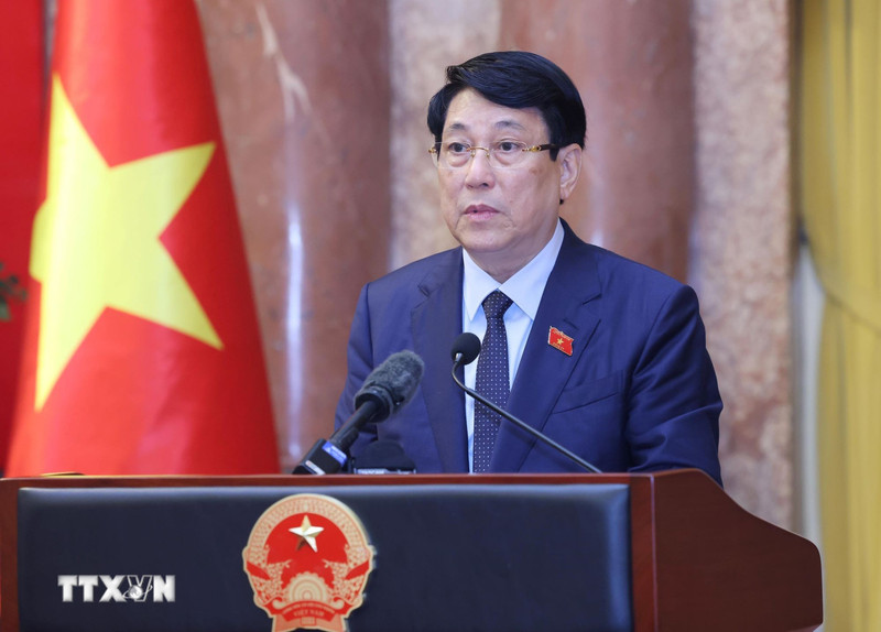 El presidente de Vietnam, Luong Cuong. (Foto: VNA)