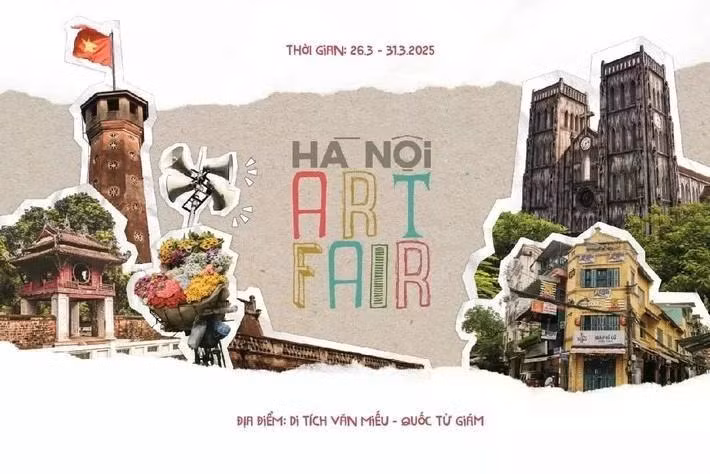 La Feria de Artes de Hanoi se celebrará en el Templo de la Literatura del 26 al 31 de marzo. (Foto: VNA)