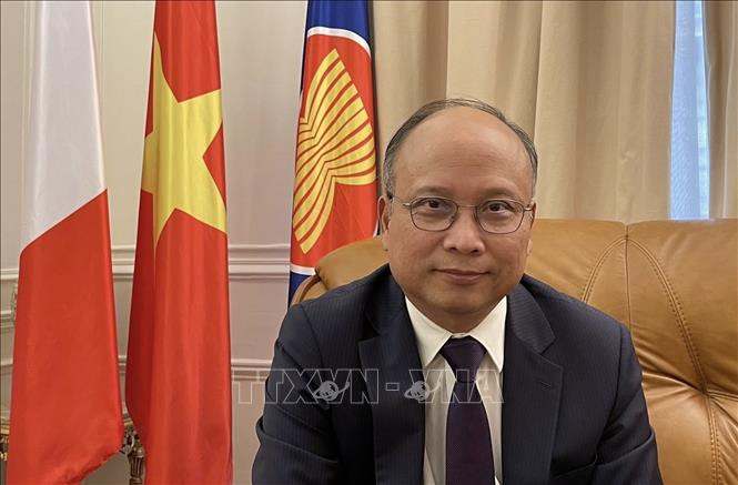 El embajador de Vietnam en Francia, Dinh Toan Thang (Foto: VNA)