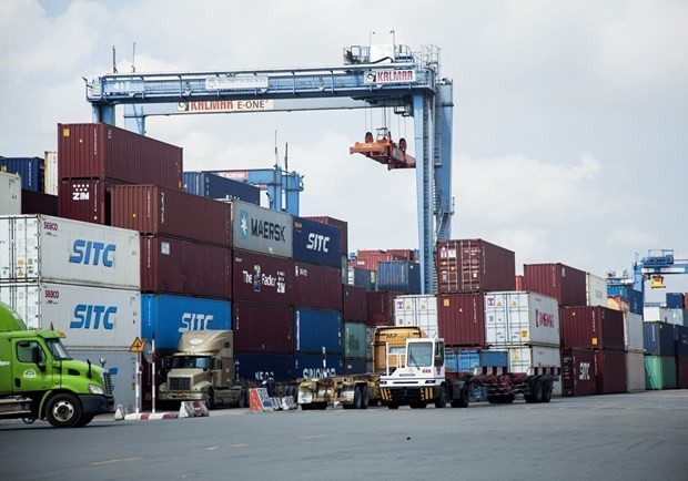 El puerto de Cat Lai en Ciudad de Ho Chi Minh. (Foto: VNA)