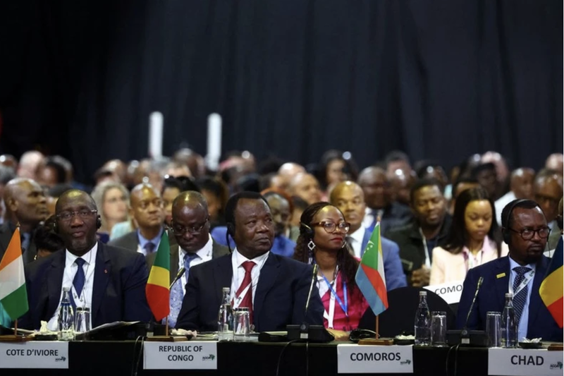 Asistentes al Foro Agoa 2023 en Sudáfrica. (Foto: Reuters)