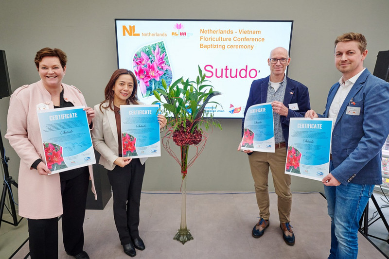 En el evento (Foto: Onings Holland Flowerbulbs)