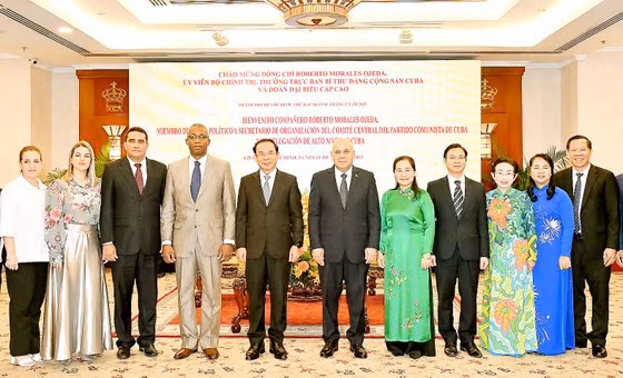 Los delegados en el evento. (Foto: VNA)