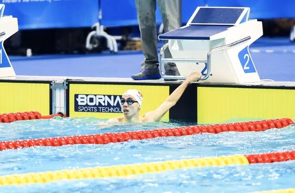 El nadador Nguyen Huy Hoang (Foto: SGGP)