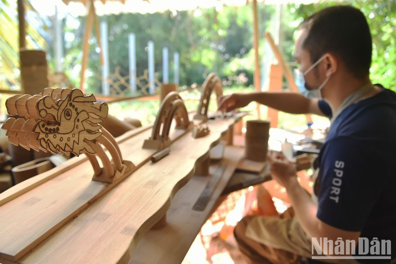 [Foto] Presentan productos de bambú vietnamitas al mundo