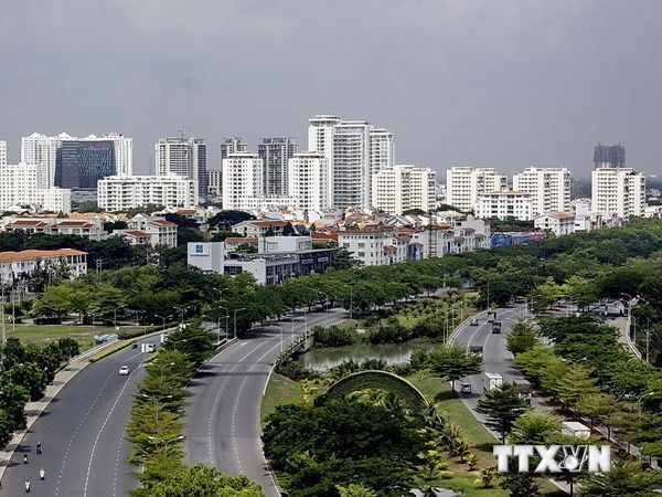 Ciudad Ho Chi Minh, un centro económico de Vietnam. (Foto: VNA)