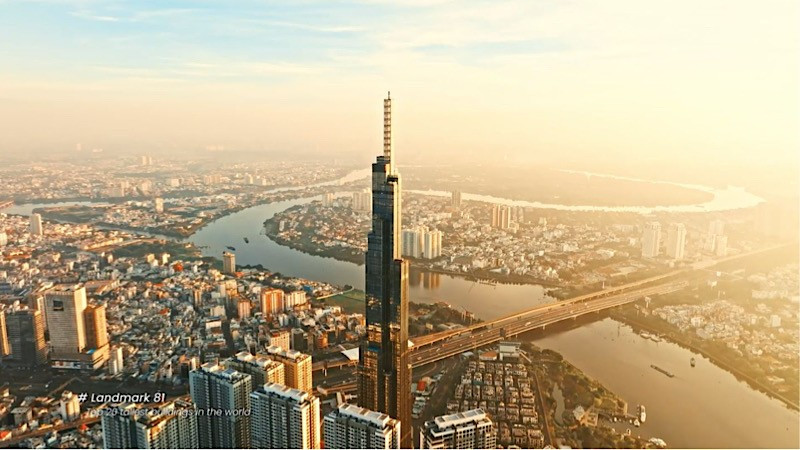 La película muestra la imagen de Ciudad Ho Chi Minh en 2025: moderna, dinámica y desarrollada.