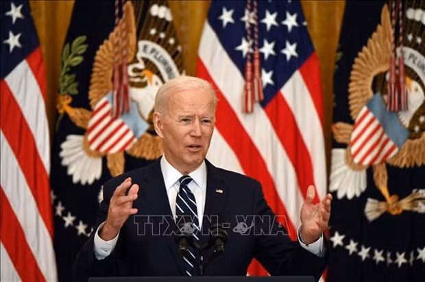 El presidente estadounidense, Joe Biden (Foto: AFP/VNA)