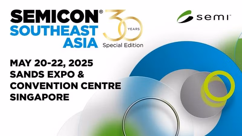 El evento SEMICON Southeast Asia 2025 se celebra en Singapur (Foto: VNA)