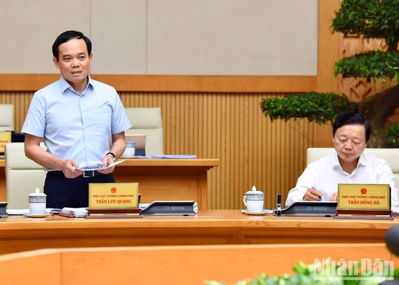 El viceprimer ministro Tran Luu Quang.