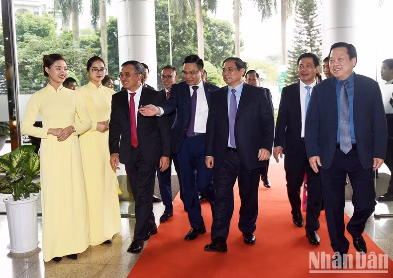 El premier vietnamita, Pham Minh Chinh, asiste a conferencia de balance del Petrovietnam. El premier vietnamita, Pham Minh Chinh, asiste a conferencia de balance del Petrovietnam.