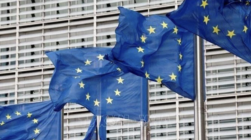 Bandera de la UE. (Foto: IRNA/VNA)