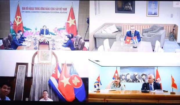 Delegados en el encuentro. (Fotografía: VNA)