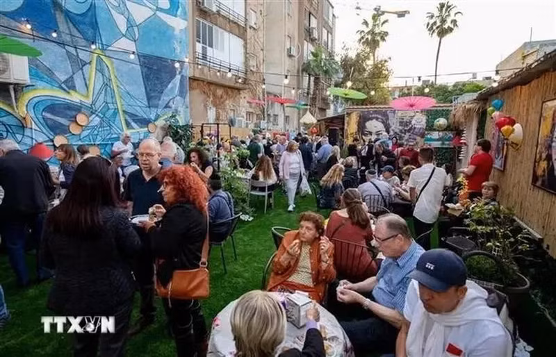 Un espacio cultural y culinario vietnamita en Israel. (Foto: VNA)