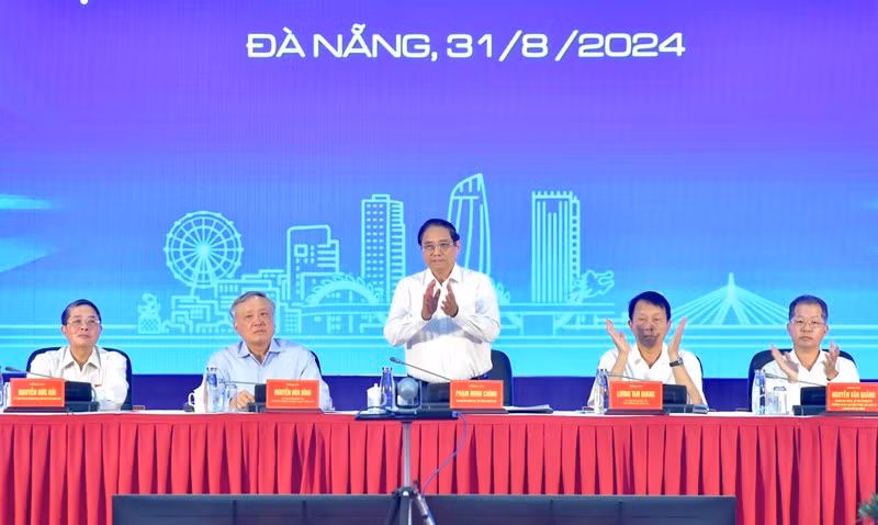 El primer ministro vietnamita, Pham Minh Chinh, en el evento. (Foto: Nhan Dan)