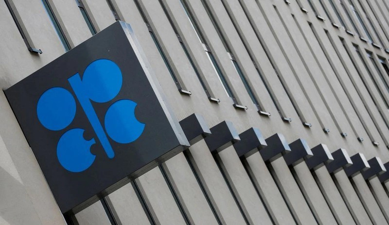 Logotipo de la OPEP en su sede en la capital austriaca de Viena, en junio de 2018 (Foto: Reuters).