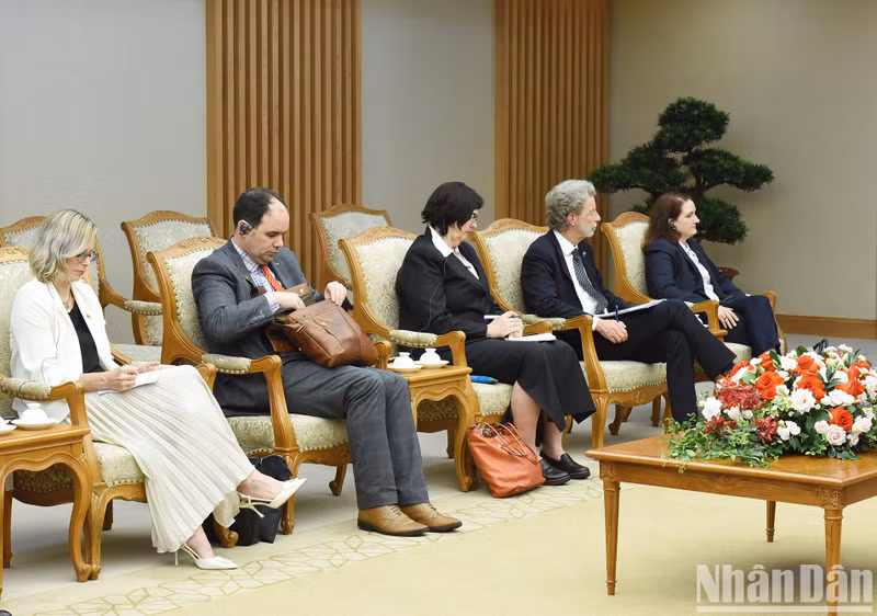 Los delegados neozelandeses.