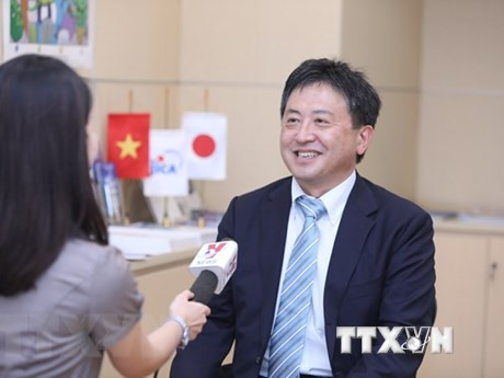 Shimizu Akira, representante principal de JICA en Vietnam (Fotografía: VNA)