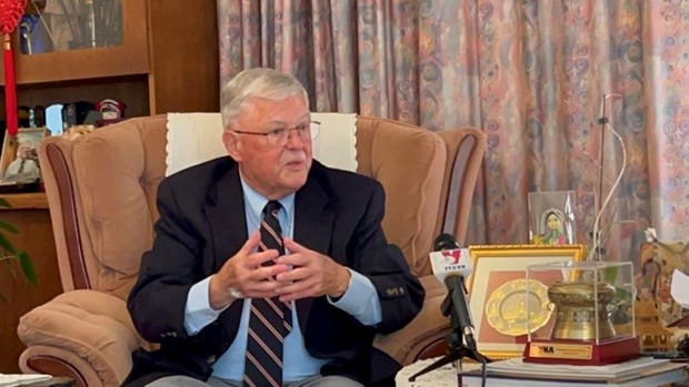 El profesor Carl Thayer, de la Universidad australiana de Nueva Gales del Sur. (Foto: VNA)