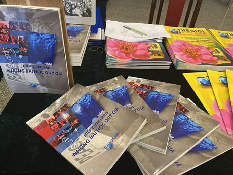 La edición especial "50 años del Acuerdo de París: lecciones valiosas" (Fotografía: VNA)