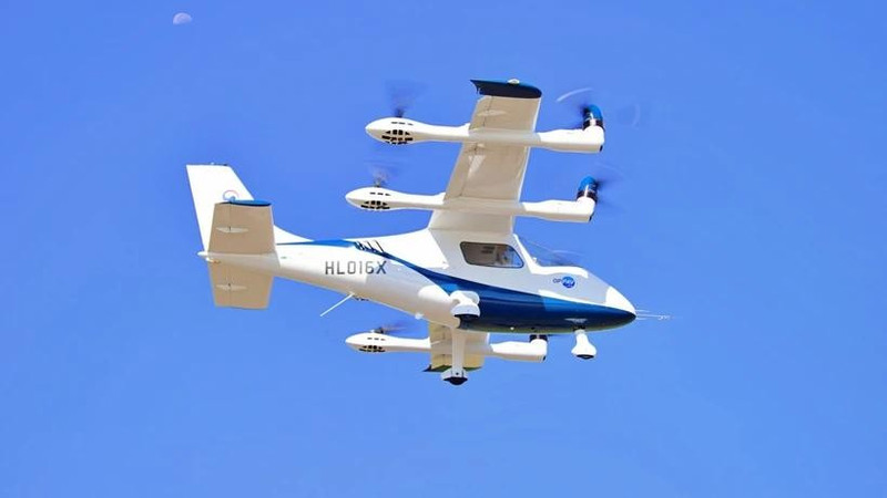El taxi volador de vehículo aéreo personal/de pasajeros opcionalmente pilotado (OPPAV), fabricado por el Instituto de Investigación Aeroespacial de Corea del Sur y Hyundai Motors Company (Foto: thejakartapost.com)