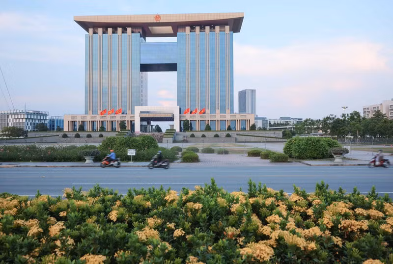Este es el nuevo centro administrativo de la provincia de Binh Duong.