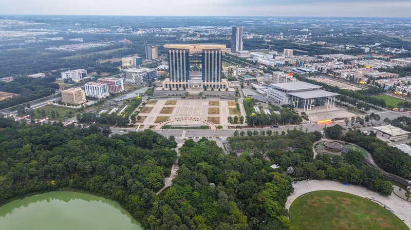 Este es el nuevo centro administrativo de la provincia de Binh Duong.