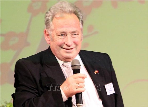 El profesor y doctor alemán Wilfried Lulei (Foto: VNA)