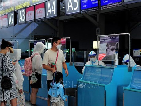 Turistas de China (Fotografía: AFP/VNA)