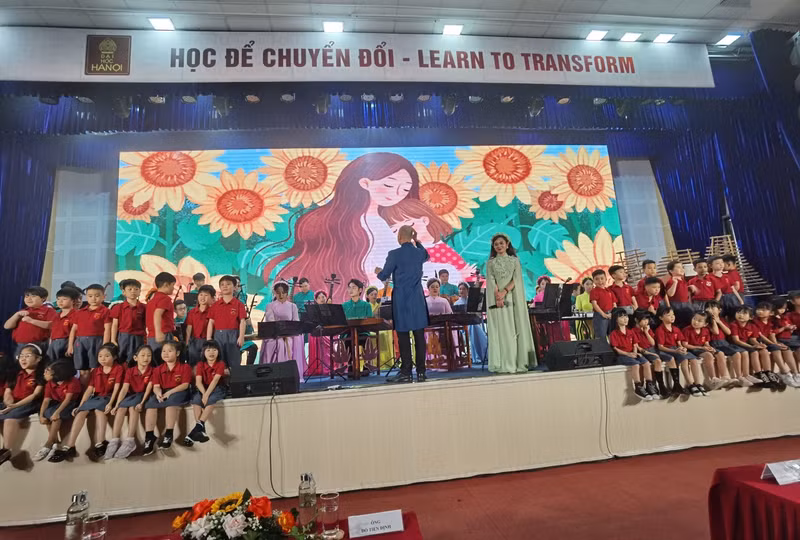 Una actuación en el evento. (Foto: thoidai.com.vn)