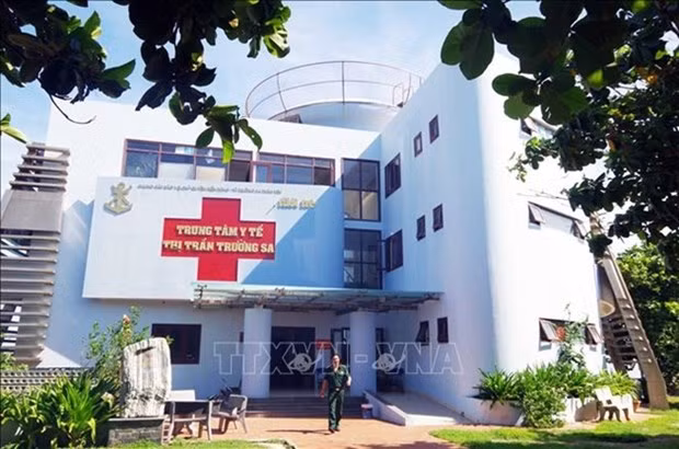 La clínica del pueblo de Truong Sa (Fuoto: VNA) La clínica del pueblo de Truong Sa (Fuoto: VNA)
