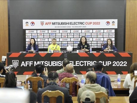 En la rueda de prensa para anunciar el evento (Fotografía: VNA)