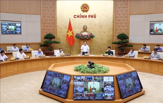 El viceprimer ministro de Vietnam Tran Luu Quang interviene en la cita (Foto: VNA)