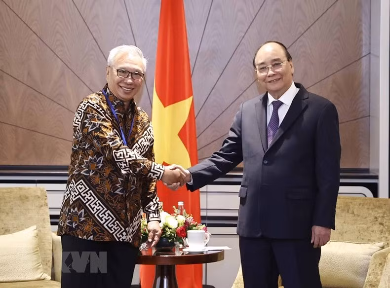 Actividades del presidente vietnamita en Indonesia ảnh 3
