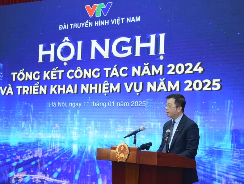 El director general de la Televisión de Vietnam, Nguyen Thanh Lam, interviene en la conferencia. El director general de la Televisión de Vietnam, Nguyen Thanh Lam, interviene en la conferencia.