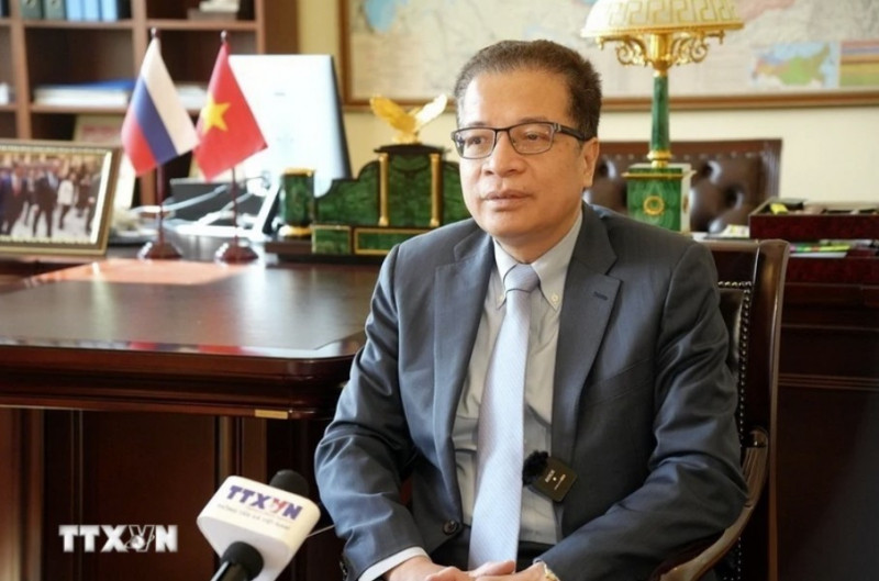 El embajador de Vietnam en Rusia, concurrente en Uzbekistán y Armenia, Dang Minh Khoi (Foto: VNA)