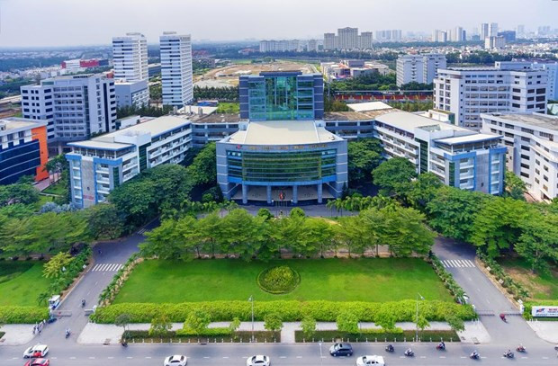 La Universidad Ton Duc Thang está incluida en el ranking. (Foto: VNA)