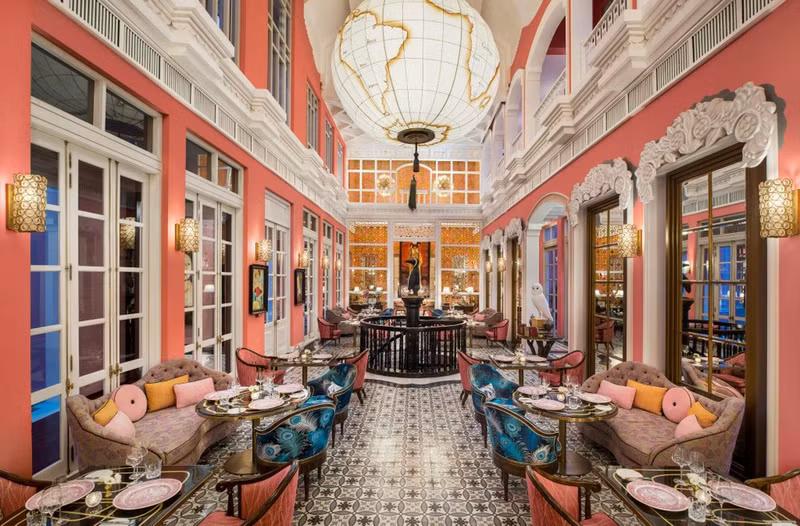 En el restaurante Pink Pearl del complejo JW Marriott Phu Quoc Emerald Bay.