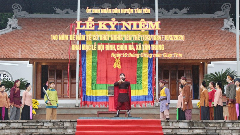 Conmemorarán en Vietnam 140 aniversario de levantamiento de Yen The 