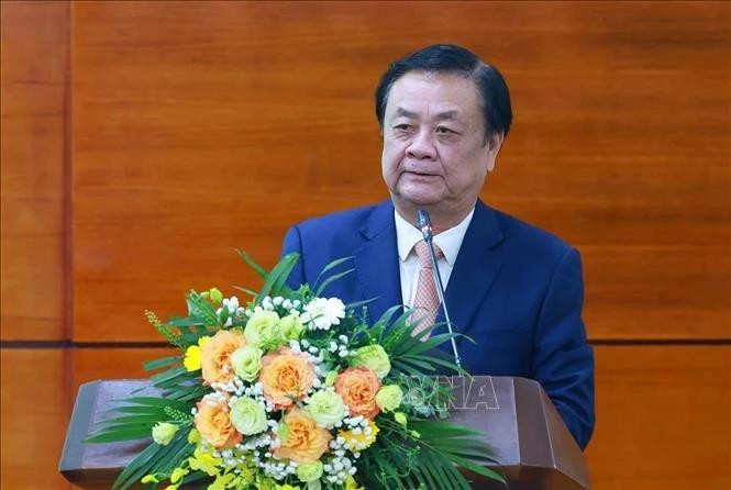 El ministro de Agricultura y Desarrollo Rural de Vietnam, Le Minh Hoan. (Foto: VNA)