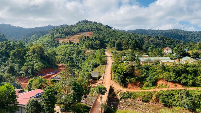 La puerta fronteriza de Ca Roong. (Foto: Periódico Quang Binh)