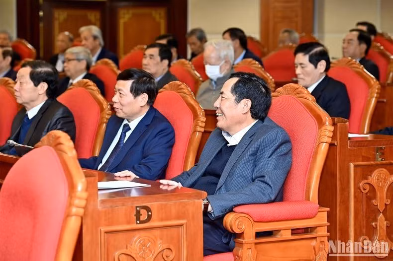 Los delegados participantes en el evento.