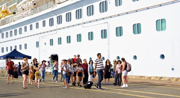Crucero Spectrum of the Seas llega a Vietnam (Foto:VNA)