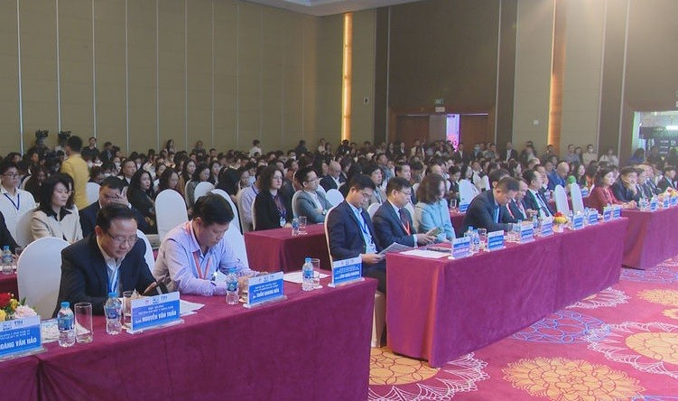 Delegados en el evento