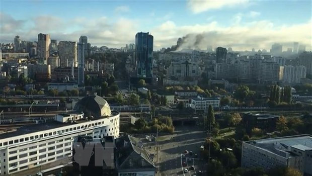 En Kiev el 10 de octubre de 2022 (Foto:VNA)